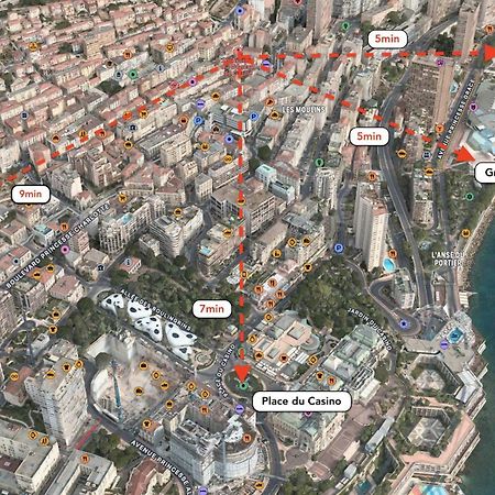 Frontiere Monaco, 2 Pieces, Centre Beausoleil Leilighet Eksteriør bilde